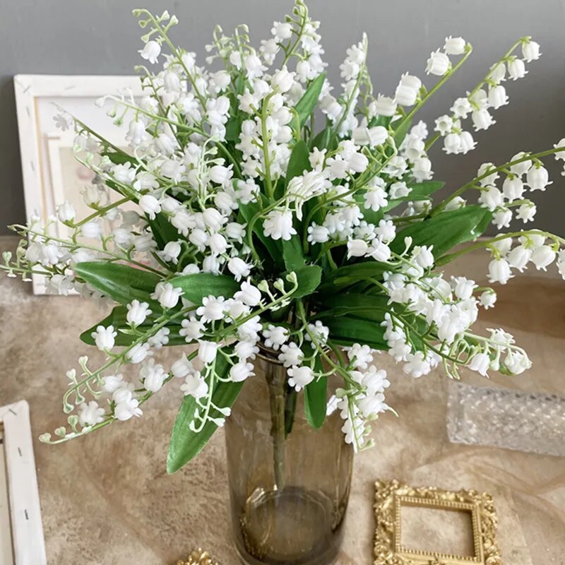 Bouquet de muguet artificiel