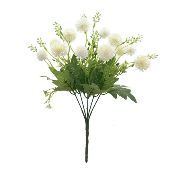 Bouquet de plantes vertes artificielles longues branches