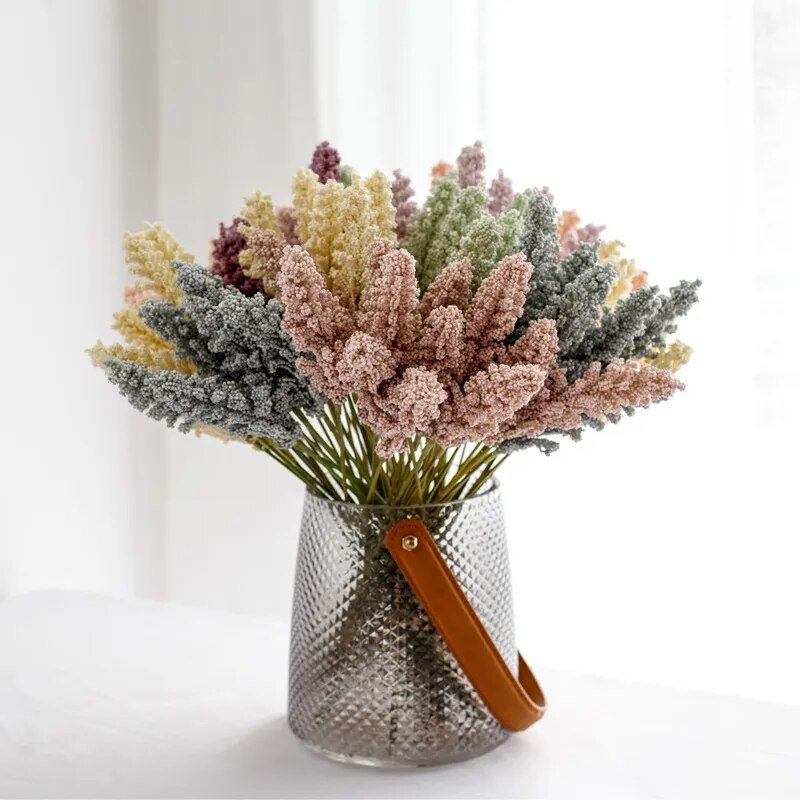 Fleurs artificielles miniatures en mousse