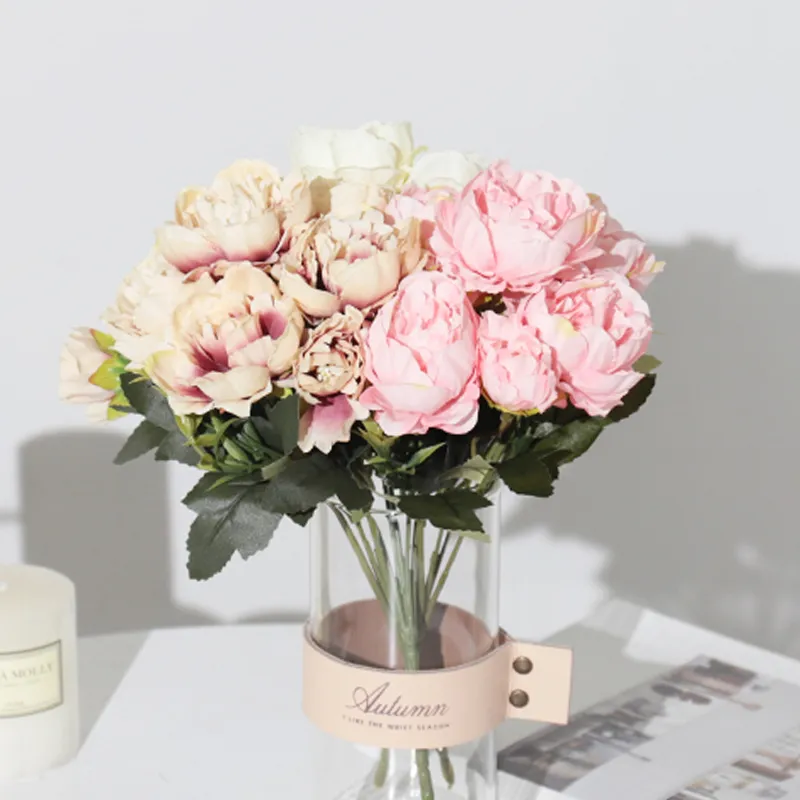 Bouquet de Pivoines Roses