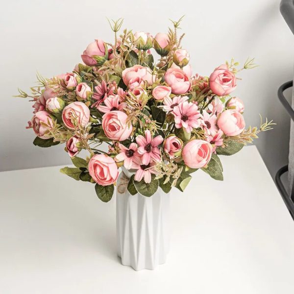 Bouquet de Roses en Soie - 6