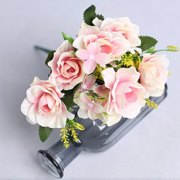 Bouquet de roses et pivoines - 4