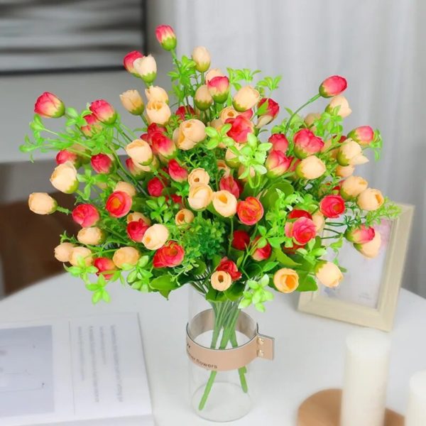 Bouquet de Roses Artificielles 43cm - 2