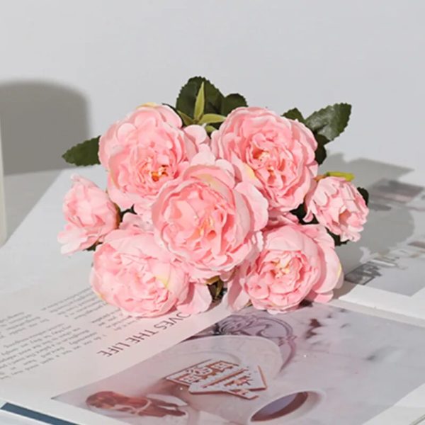 Bouquet de Pivoines Roses - 7