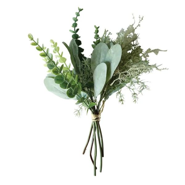 Bouquet mixte eucalyptus et gypsophila - 4