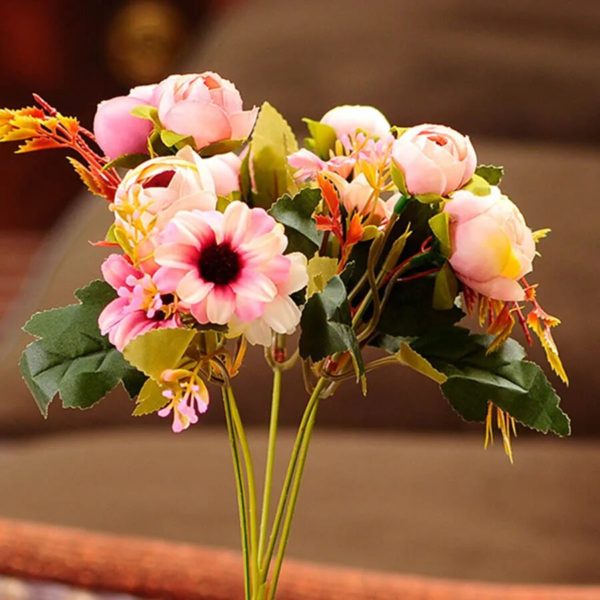 Bouquet de Roses et Marguerites jaunes - 2