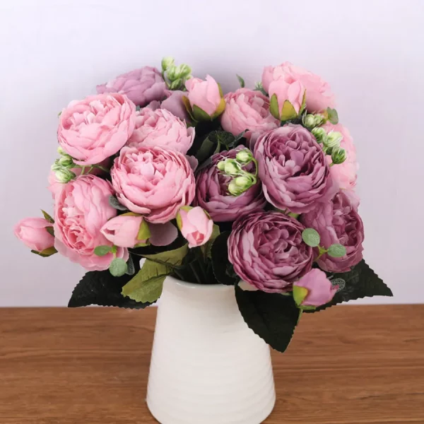 Bouquet de Roses et Pivoines - 1