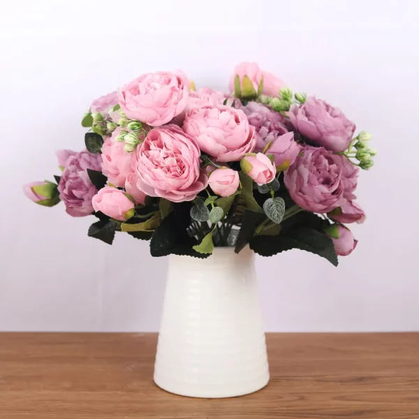 Bouquet de Roses et Pivoines - 4