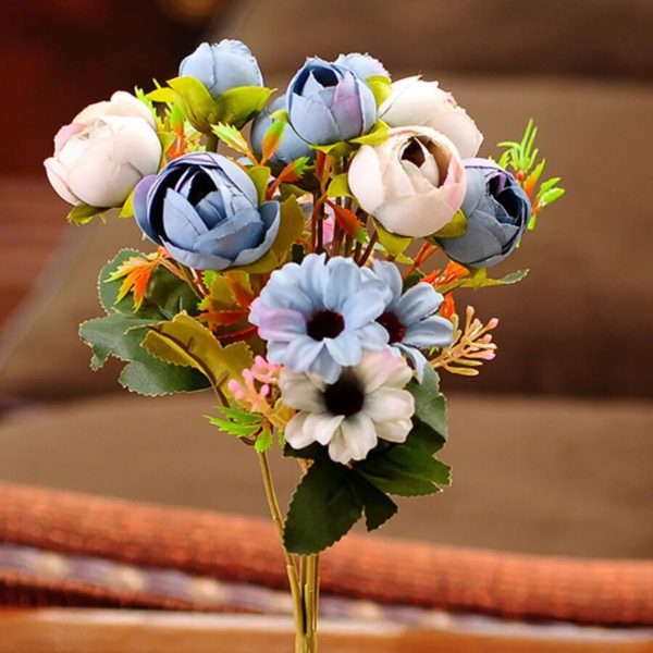 Bouquet de Roses et Marguerites jaunes - 3