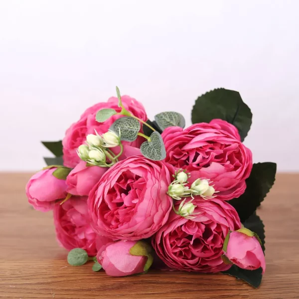 Bouquet de Roses et Pivoines - 9