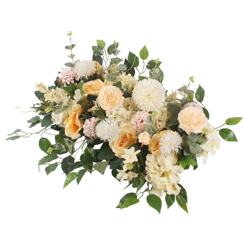 Mur Floral de Mariage Artificiel