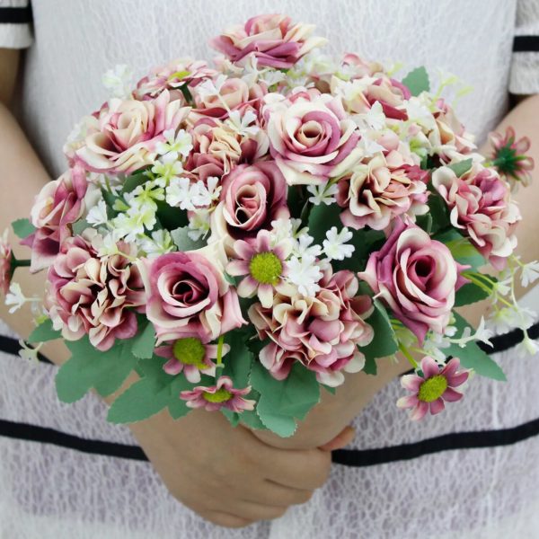 Bouquet Vintage Mixte Artificiel - 6