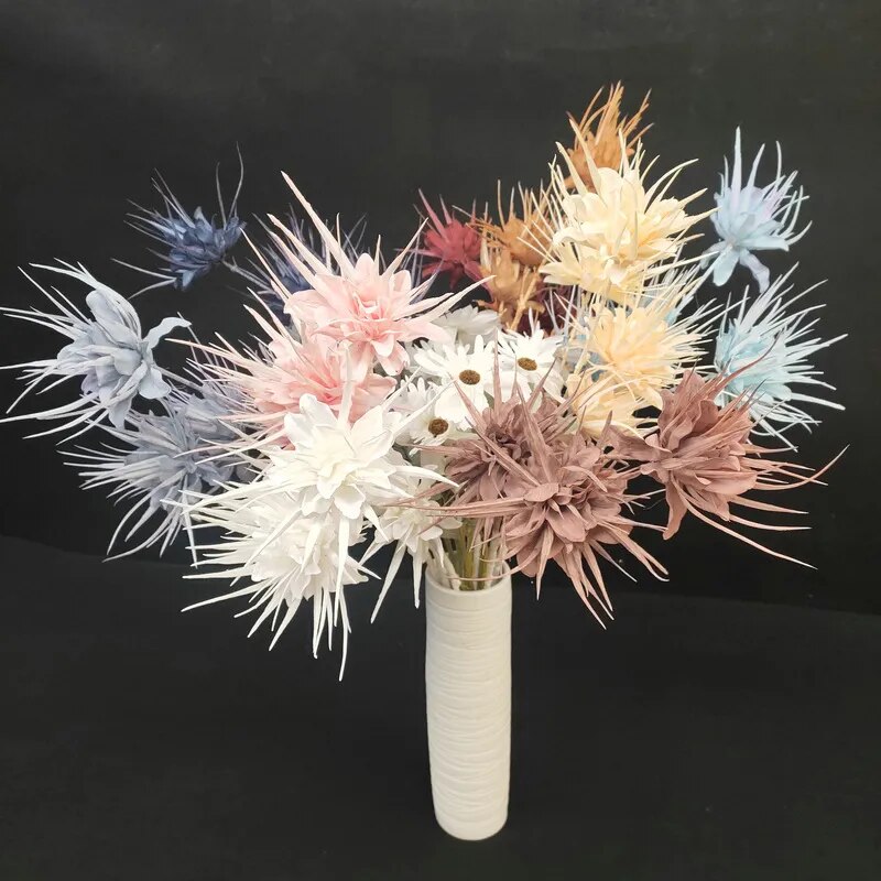 Grandes Fleurs Artificielles pour Vase (5pcs)