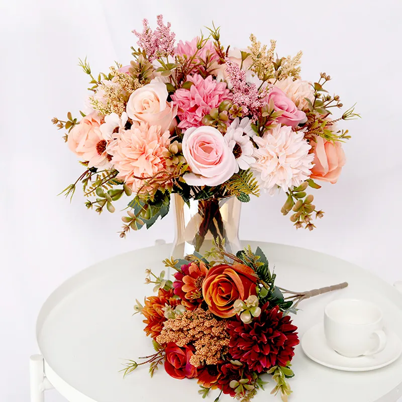 Bouquet Hybride d'Automne Artificiel