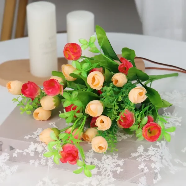 Bouquet de Roses Artificielles 43cm - 8