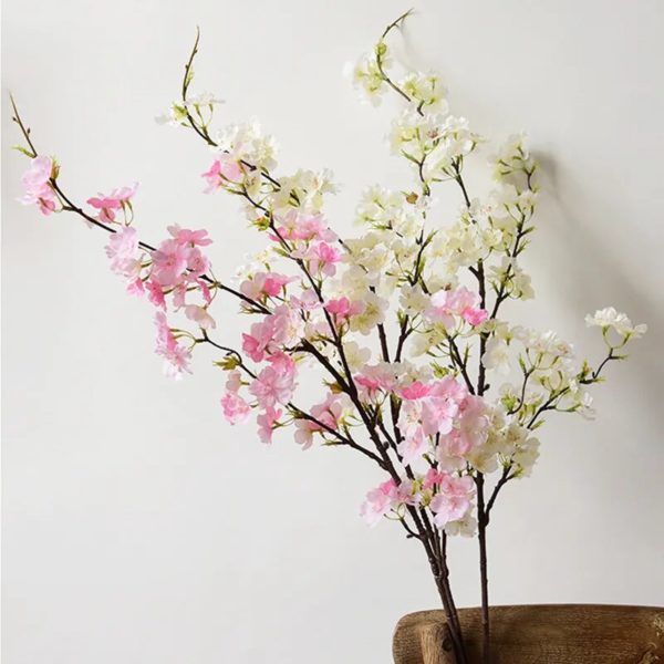 Branche de Cerisier en Fleurs Artificielle - 4