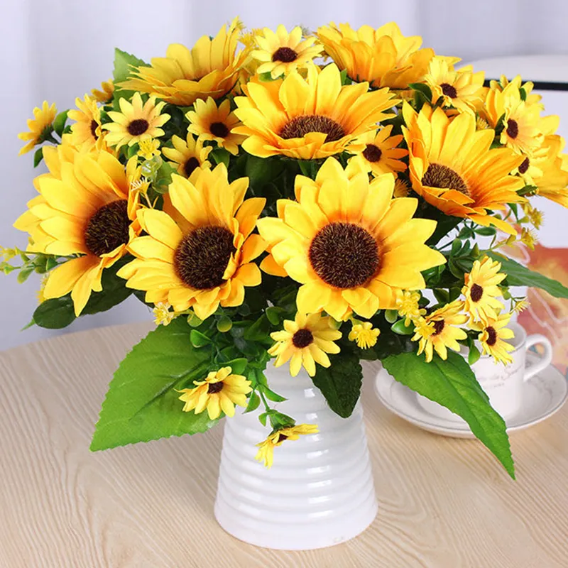 Bouquet de Tournesols Artificiels