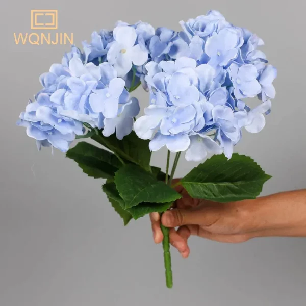 Bouquet d'Hydrangea en Soie - 1