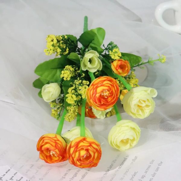 Bouquet de Roses Artificielles 34cm - 1