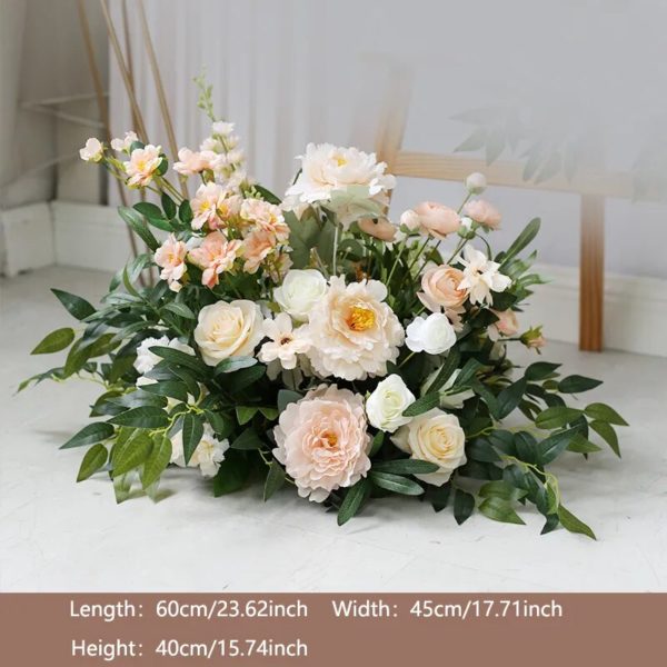 Arch de Mariage Floral Champagne - 1