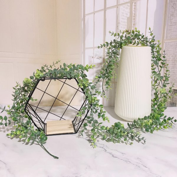 Guirlande Artificielle Boxwood et Gypsophila 70 pouces - 6