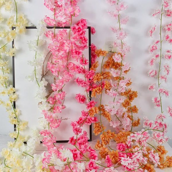 Guirlande de Cerisiers en Fleur Artificiels 186cm - 12