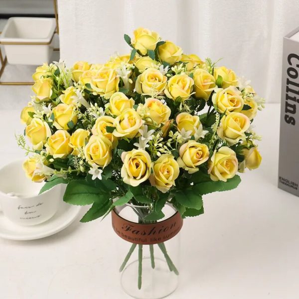 Bouquet de Roses Artificielles 33cm - 2