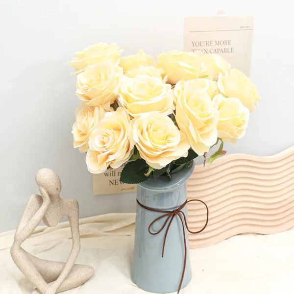 Bouquet de Roses Artificielles 9cm - 13