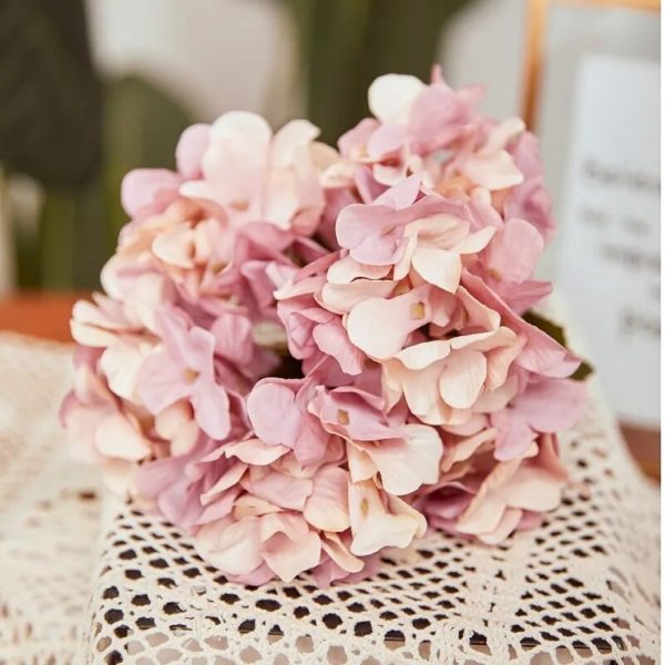 Centre de Table Hydrangea Blanc - 11