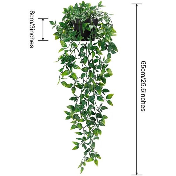 Bonsaï d'Eucalyptus Artificiel Suspendu - 6