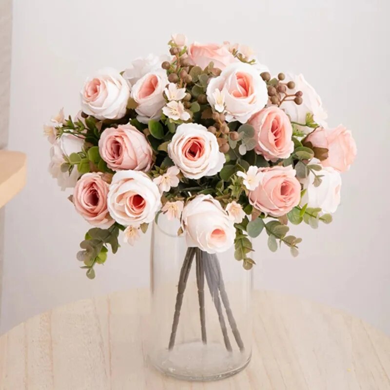 Bouquet de Roses Artificielles pour Mariage