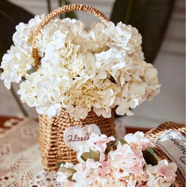 Centre de Table Hydrangea Blanc