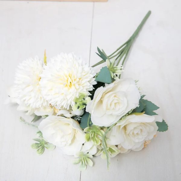 Bouquet de marguerites artificielles d'automne - 2