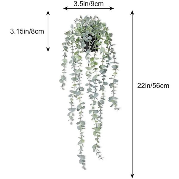 Bonsaï d'Eucalyptus Artificiel Suspendu - 13