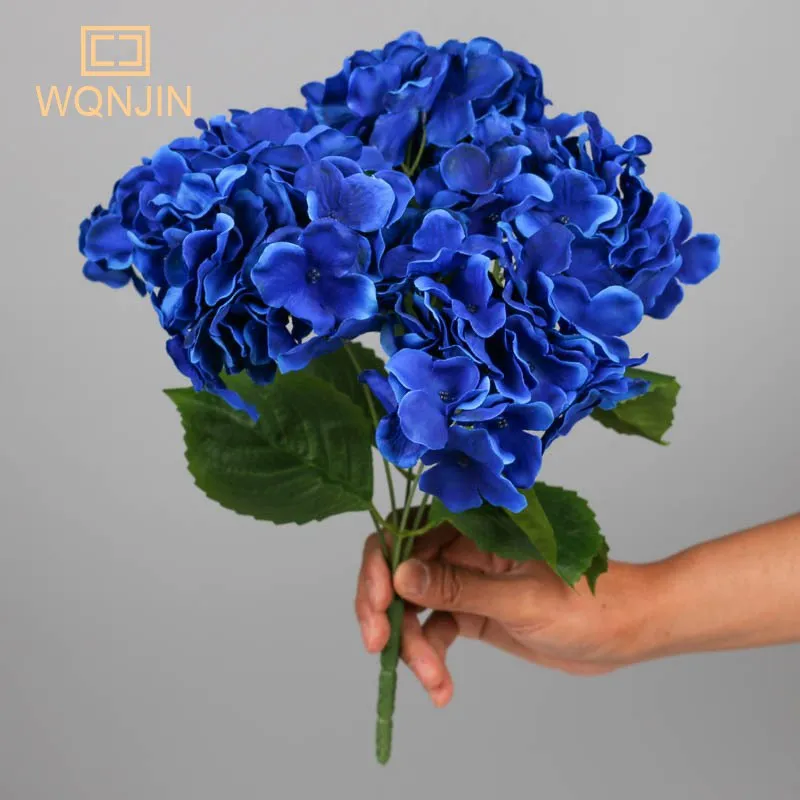 Bouquet d'Hydrangea en Soie