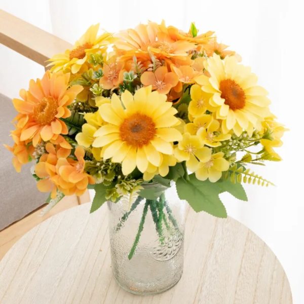 Bouquet de Tournesols et Marguerites Jaune - 4