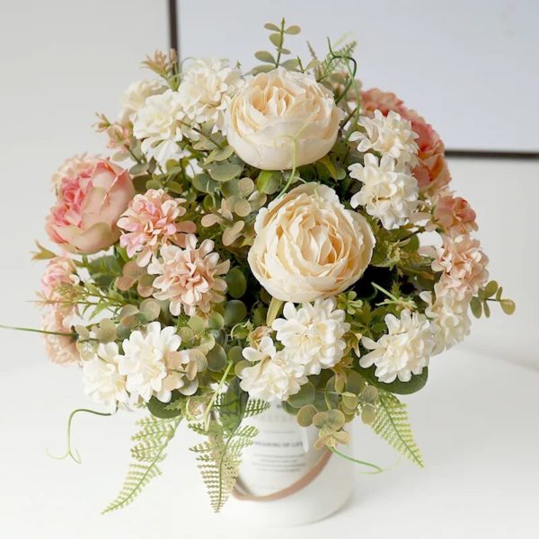 Fleurs Artificielles en Soie Design - 6