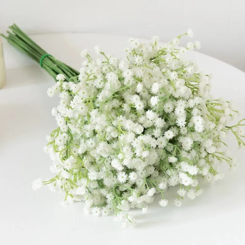 Bouquet de Gypsophile Artificiel Blanc