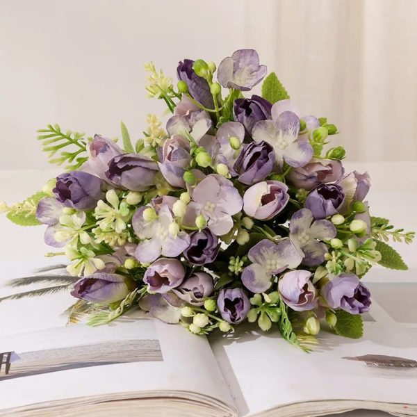 Bouquet de Tulipes et Hortensias - 8