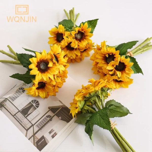 Bouquet de Marguerites en Soie - 6