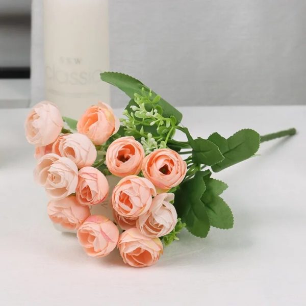 Bouquet de Roses en Soie - 16