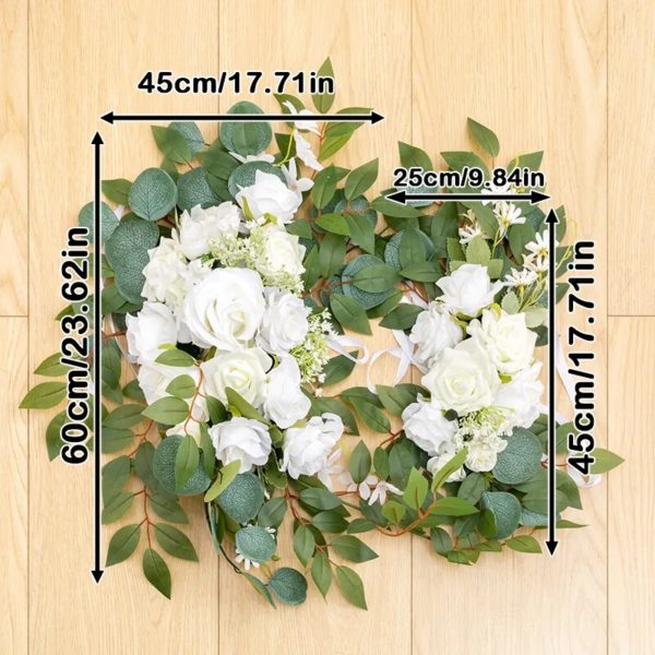 Fleurs Artificielles pour Fond de Mariage (2 pièces) - 9